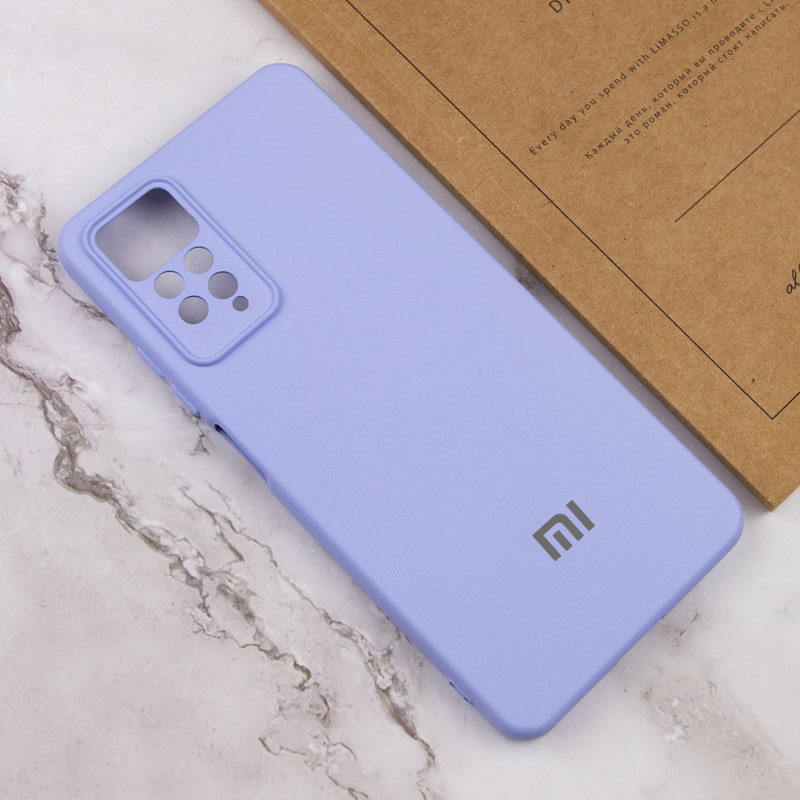 Чохол Silicone Cover Lakshmi Full Camera (AAA) with Logo на Xiaomi Redmi Note 11 Pro 4G / 12 Pro 4G (Бузковий / Dasheen) в магазині vchehle.ua