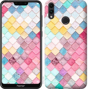 

Чехол Красочная черепица для Huawei Y7 (2019) 698051