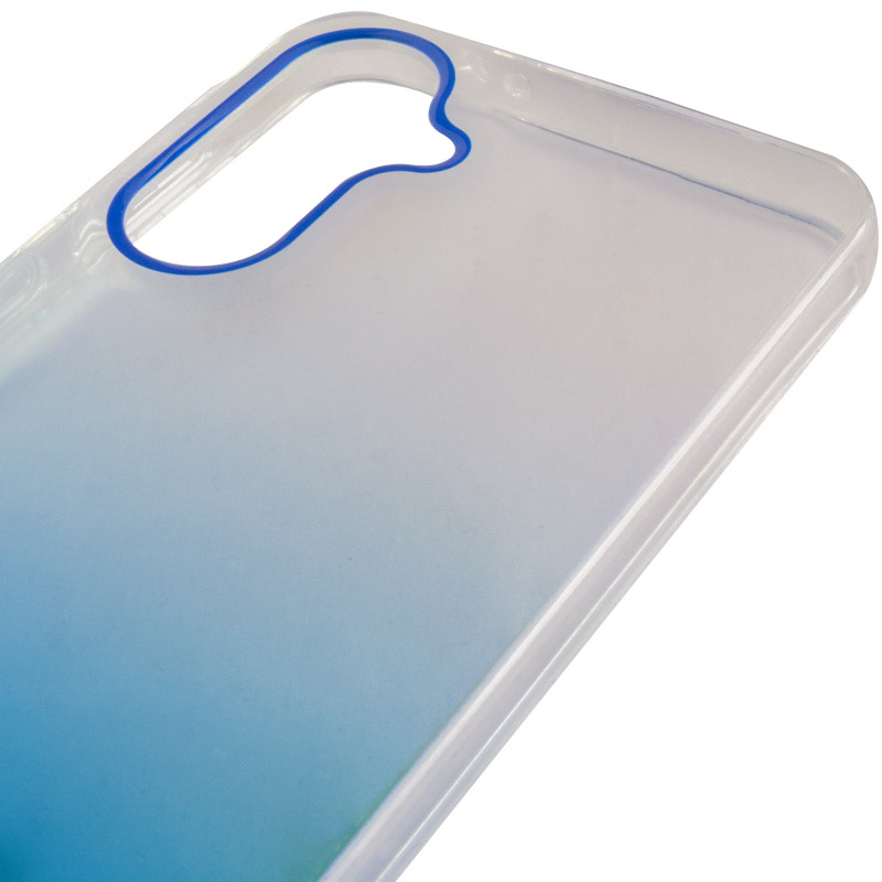 Фото Чехол TPU+PC Glassbend для Samsung Galaxy A35 (Blue) в магазине vchehle.ua