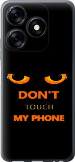 Чохол Don't touch the phone на Tecno Spark 10C