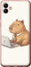 Чехол Funny Capybara CEO Working для Samsung Galaxy A04 A045F