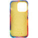 Кожаный чехол Colour Splash with Magnetic Safe для Apple iPhone 14 Pro Max (6.7") (Yellow / Red) в магазине vchehle.ua