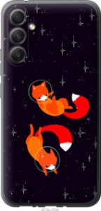 Чехол Лисички в космосе для Samsung Galaxy A34 A346E