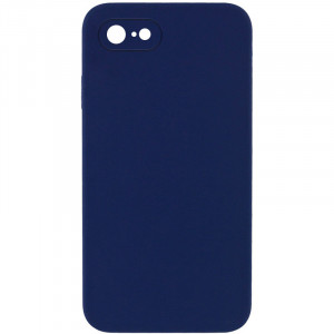 Чехол Silicone Case Square Full Camera Protective (AA) NOLOGO для iPhone SE (2020)