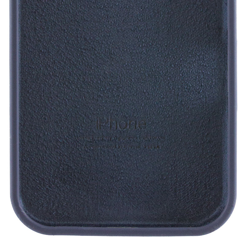 Чохол Silicone Case Full Camera Protective (AA) на Apple iPhone 16e (6.1") (Темно-синій / Midnight blue) в магазині vchehle.ua