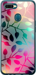 Чехол Листья для Oppo A5S