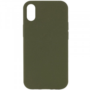 Чехол Silicone Case Full Protective (AA) NO LOGO для iPhone XS (5.8")