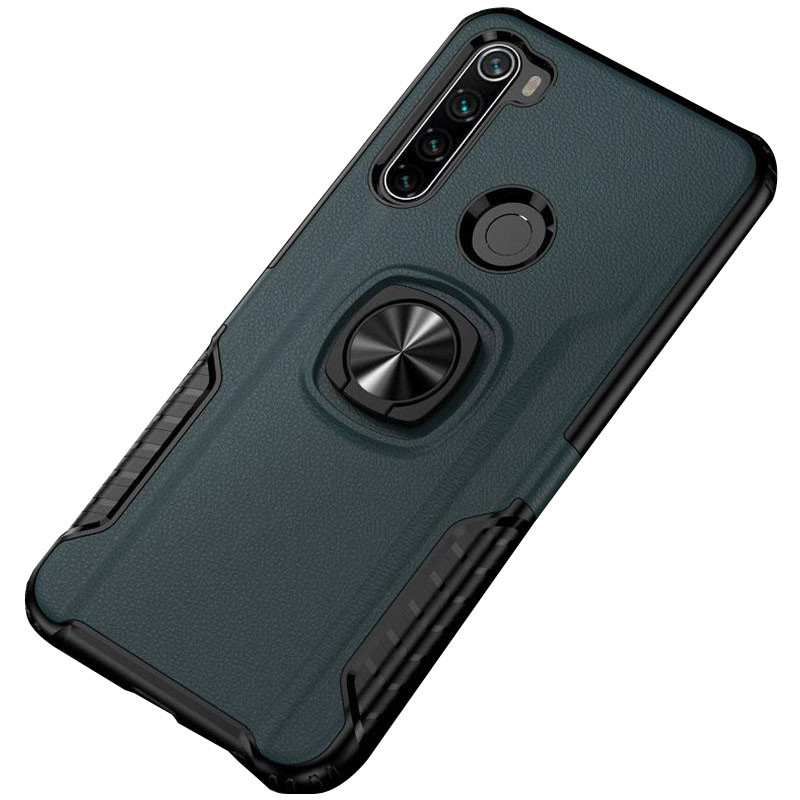 

TPU+PC чехол Deen EdgeRing с креплением под магнитный держатель для Realme 5 (Металл / Gun Metal) 895795