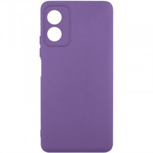 Чехол TPU GETMAN Liquid Silk Full Camera для Motorola Moto G04