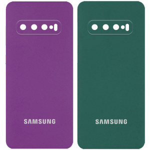 Чохол Silicone Cover Full Camera (AA) Samsung Galaxy S10+