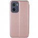 Фото Кожаный чехол-книжка Classy для Motorola Moto G05 / E15 (Rose Gold) на vchehle.ua