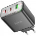 Купить СЗУ Hoco CS44A Smart PD65W (1USB-A/2С) (Black) на vchehle.ua
