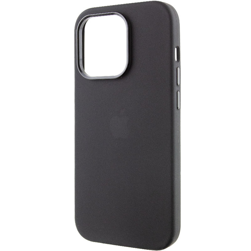 Фото Чехол Silicone Case Metal Buttons (AA) для Apple iPhone 13 Pro (6.1") (Черный / Black) на vchehle.ua
