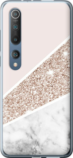 Чехол Пастельный мрамор для Xiaomi Mi 10