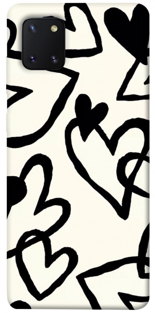 

Чехол Black heart для Galaxy Note 10 Lite (2020) 1098282