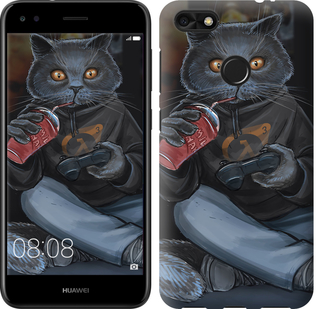 

Чехол gamer cat для Huawei P9 Lite mini 635548