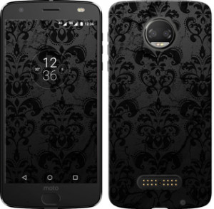 Чохол Візерунок чорний на Motorola Moto Z3 Play