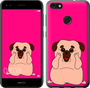 

Чохол Веселий мопс на Huawei Nova Lite 2017 928554