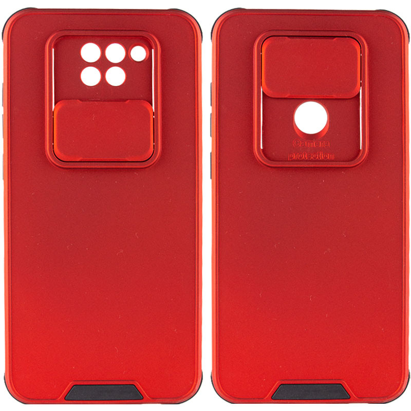 

TPU+PC чохол Lens series на Xiaomi Redmi Note 9 / Redmi 10X (Червоний) 1213106