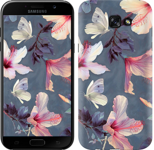 

Чехол Нарисованные цветы для Samsung Galaxy A7 (2017) 596094