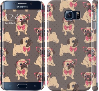 

Чохол мопсики 2 на Samsung Galaxy S6 Edge G925F 731237