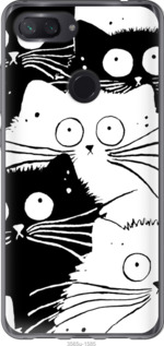 Чехол Коты v2 для Xiaomi Mi 8 Lite
