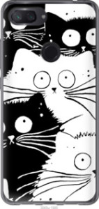 Чехол Коты v2 для Xiaomi Mi 8 Lite
