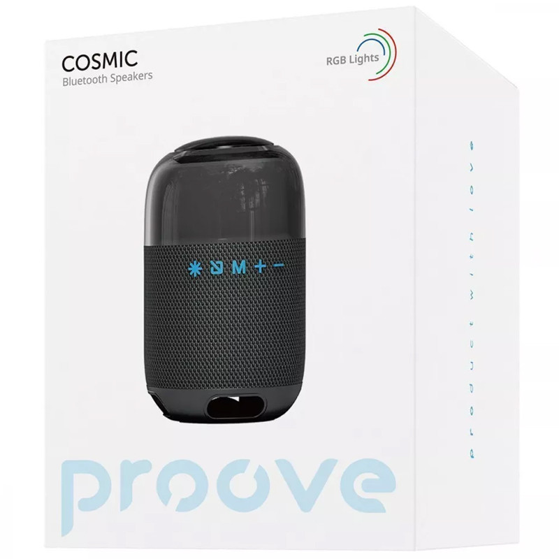 Замовити Bluetooth Колонка Proove Cosmic 8W (Black) на vchehle.ua