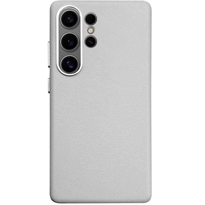 Шкіряний чохол Leather Case (AAA) на Samsung Galaxy S25 Ultra (Stone)