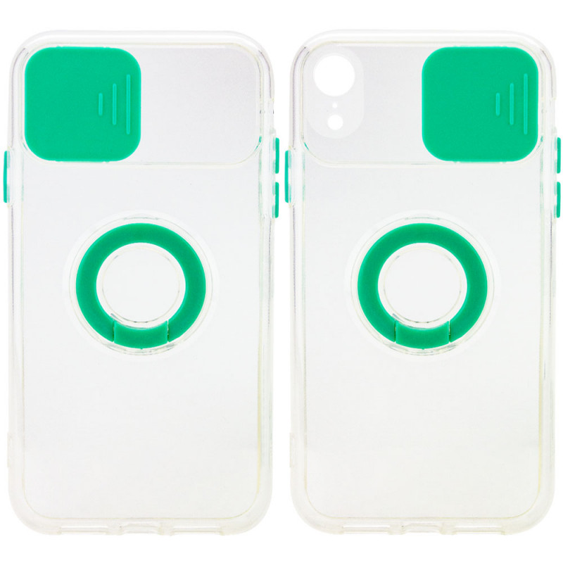 

Чохол Camshield ColorRing TPU зі шторкою для камери на Apple iPhone XR (6.1") (М'ятний) 1162207