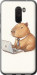 Чехол Funny Capybara CEO Working для Xiaomi Pocophone F1