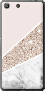 Чехол Пастельный мрамор для Sony Xperia M5 Dual