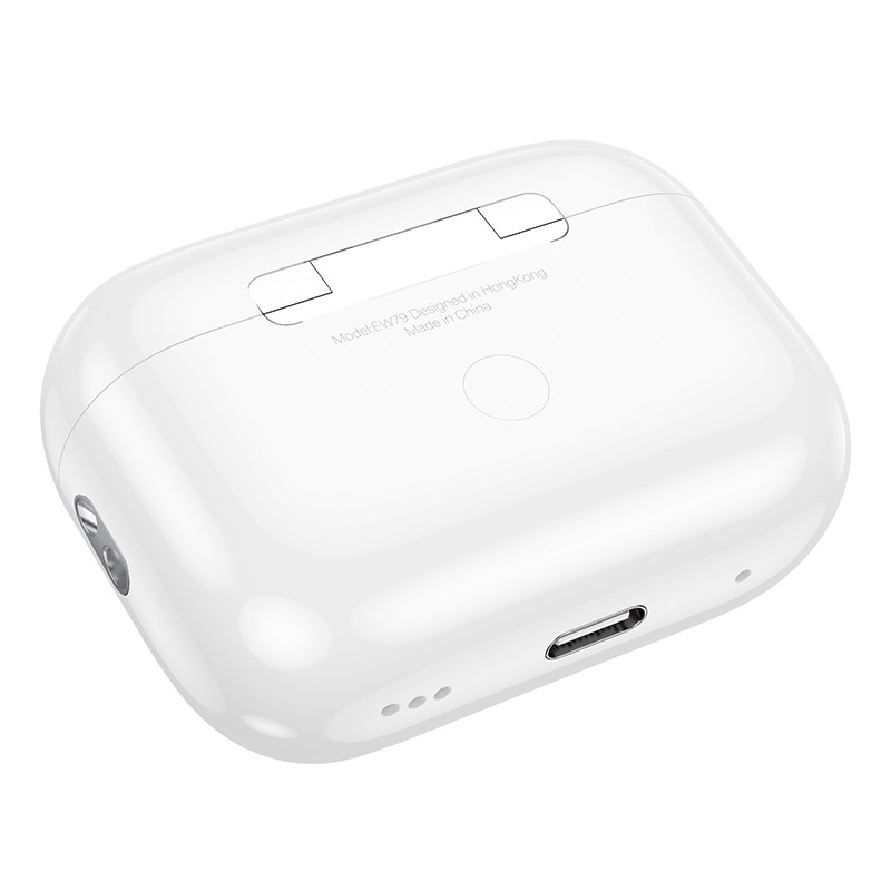 Купить Беспроводные TWS наушники Hoco EW79 Bright with Touch Screen ANC (White) на vchehle.ua