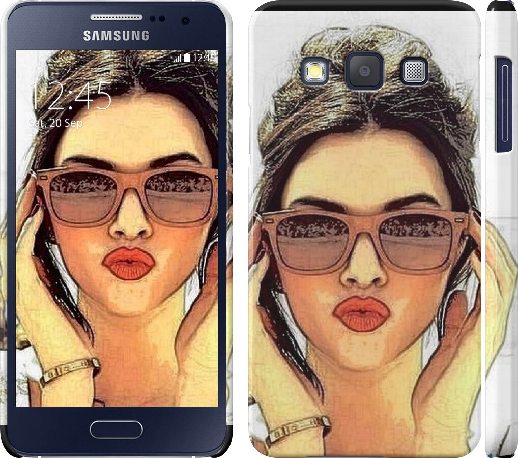 

Чохол Дiвчина_арт на Samsung Galaxy A3 A300H 111020