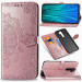 Заказать Кожаный чехол (книжка) Art Case с визитницей для Xiaomi Redmi 9 (Розовый) на vchehle.ua