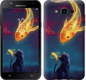 Чехол Кошкин сон для Samsung Galaxy J7 Neo J701F