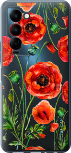

Чохол Намальовані маки на Tecno Camon 18 Premier 1633837