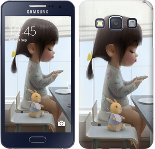 

Чохол Мила дівчинка з зайчиком на Samsung Galaxy A3 A300H 636419