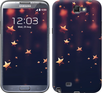 

Чехол Падающие звезды для Samsung Galaxy Note 2 N7100 645913