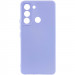 Чехол Silicone Cover Lakshmi Full Camera (AAA) для TECNO Spark 8C (Сиреневый / Dasheen)