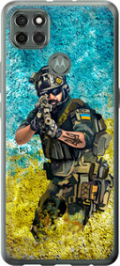 Чохол Воїн ЗСУ на Motorola G9 Power