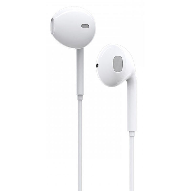 Наушники Borofone BM54 (3.5mm/1.2m) (Белый) в магазине vchehle.ua