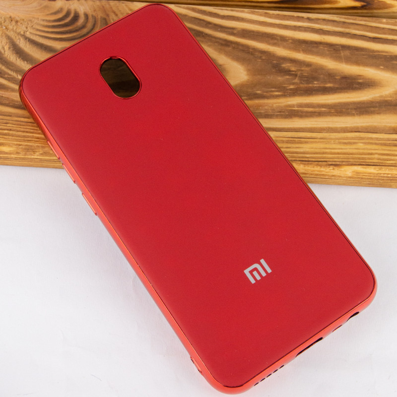 Фото TPU чехол Matte LOGO для Xiaomi Redmi 8a (Червоний / Red) на vchehle.ua