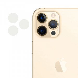 Гнучке захисне скло 0.18mm на камеру (тех.пак) на Apple iPhone 12 Pro Max (6.7")