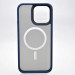 Фото TPU+PC чохол Metal Buttons with Magnetic Safe на Apple iPhone 14 Pro Max (6.7") (Синій) в маназині vchehle.ua