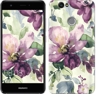 

Чохол Квіти аквареллю на Huawei Nova 296807