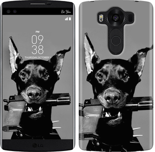 

Чохол Доберман на LG V10 H962 122841