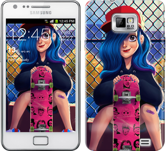 

Чохол Прикольна дівчинка зі скейтбордом на Samsung Galaxy S2 i9100 618077