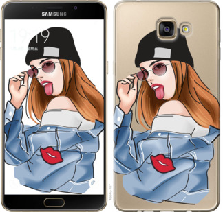 

Чехол Девушка v3 для Samsung Galaxy A9 A9000 842738