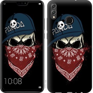 

Чехол Череп в кепке для Huawei Honor 8X 689086